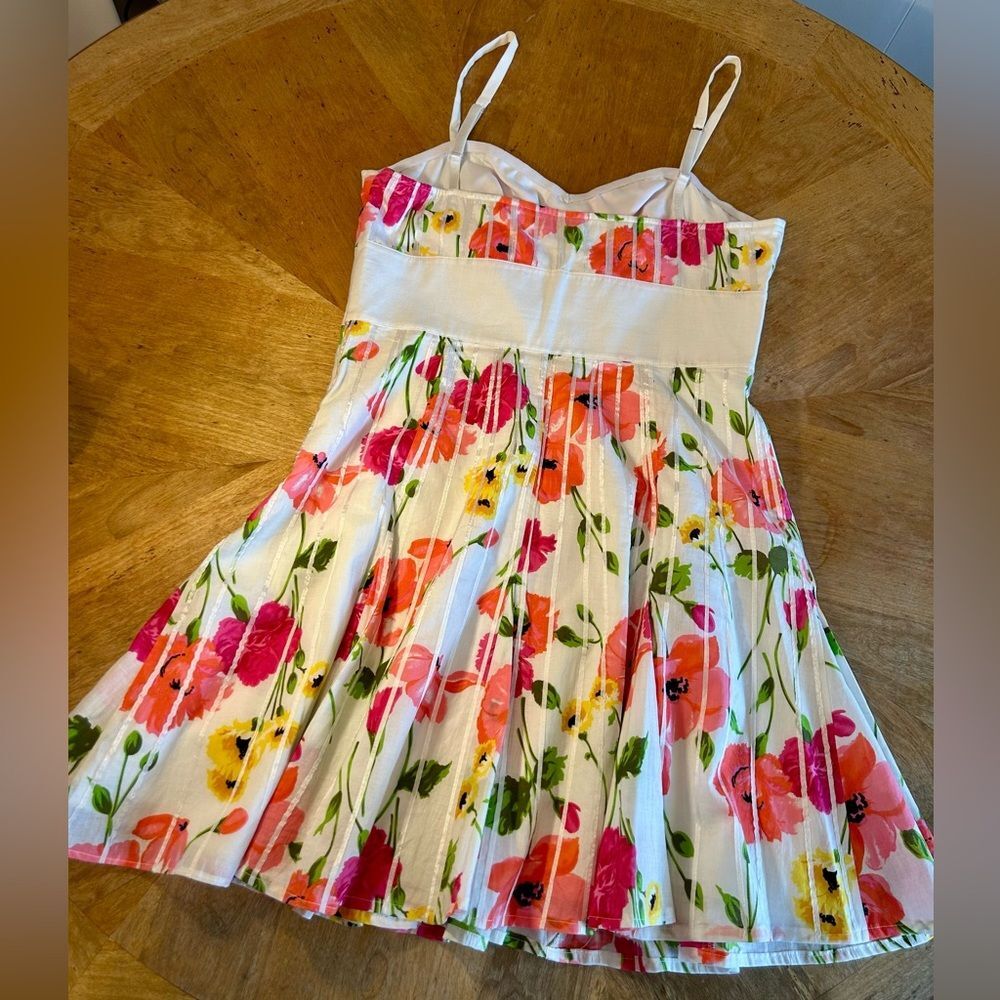 Guess Women's White and Pink Dress - Picture 3 of 11